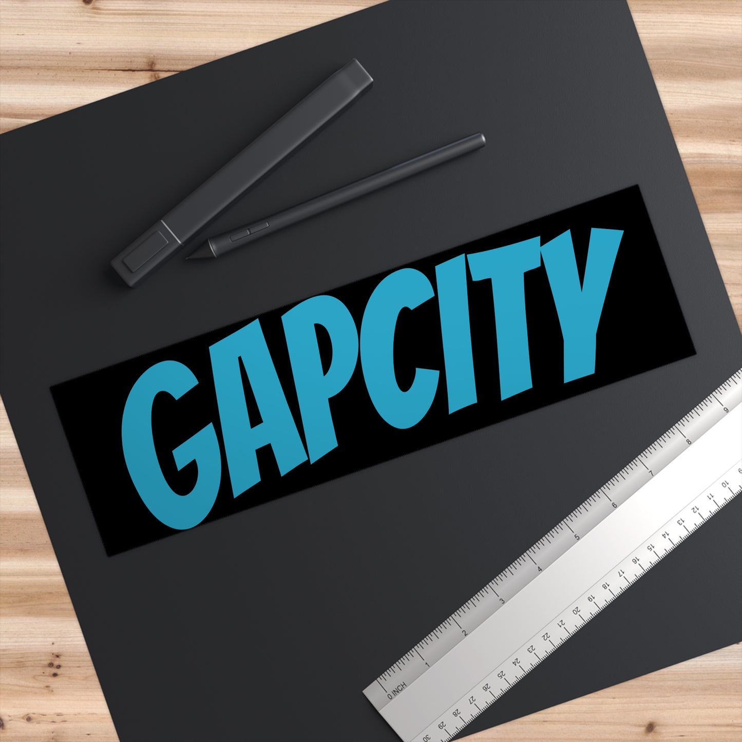 Starting Gap City Car Stickers