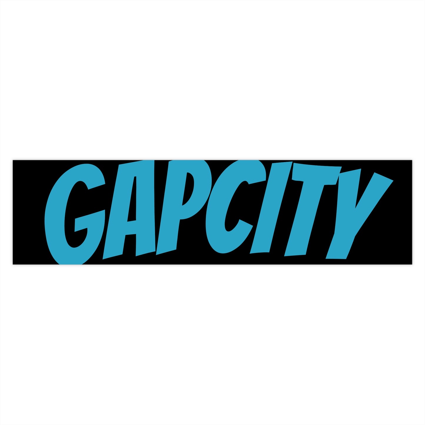 Starting Gap City Car Stickers