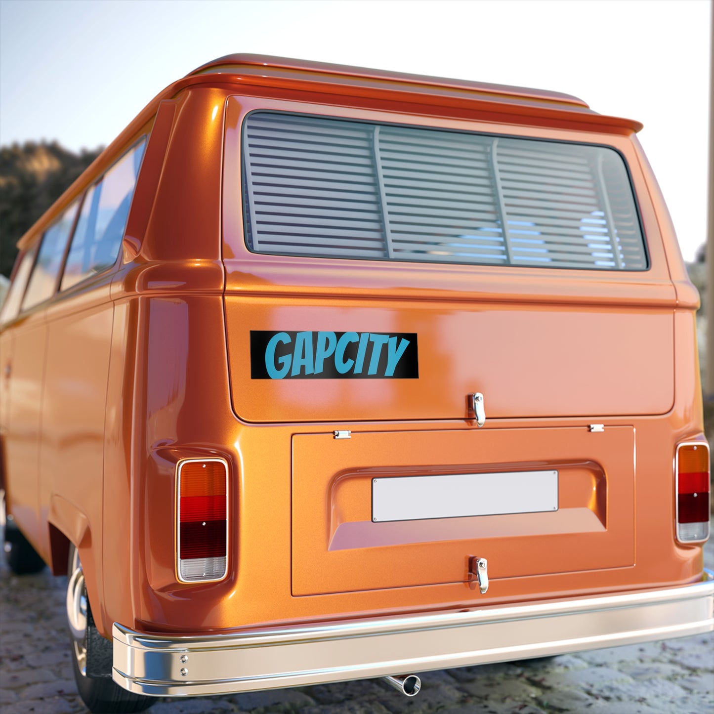 Starting Gap City Car Stickers