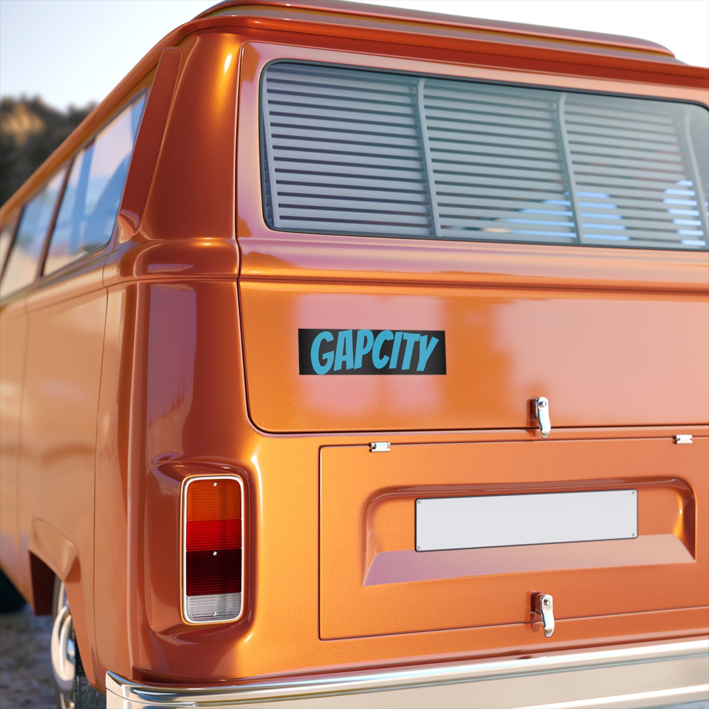 Starting Gap City Car Stickers
